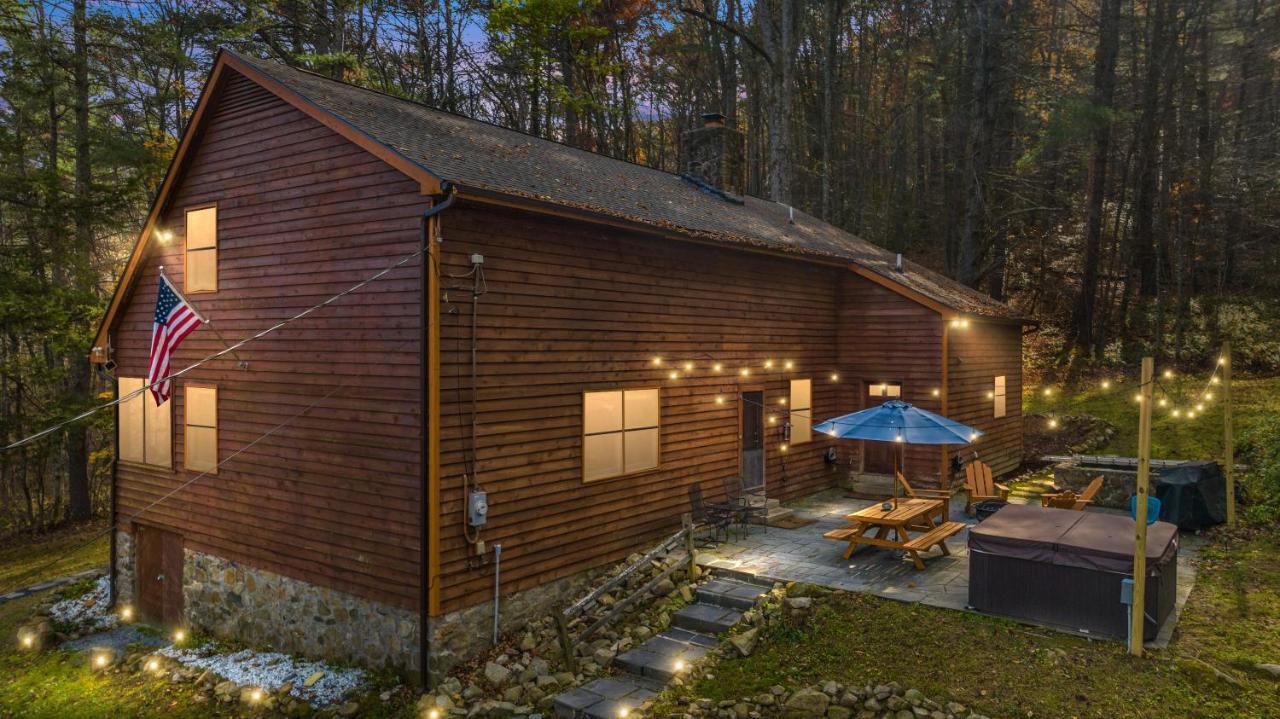 Sleepy Hollow 5Br Cabin - National Park 7 Min, Hot Tub, Fire Pit, Sleeps 12 Luray Ngoại thất bức ảnh